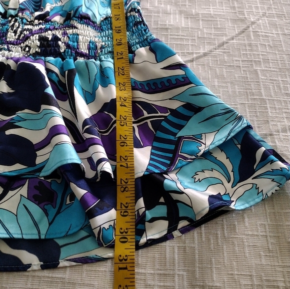 Sportstaff Woman Vintage Dress Open Back Floral Size S - Picture 10 of 10